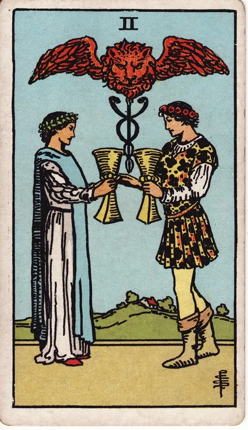 컵의 2 (Two of Cups)
